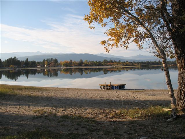 Wasa Lake in Autumn